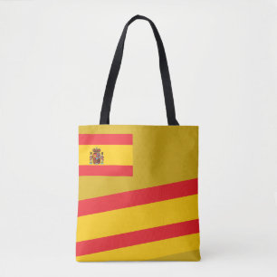Beautiful Spain Flag Colours   Spanish Girl Tote Bag