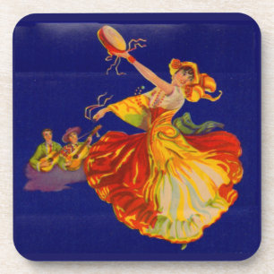 beautiful Spanish dancer Coaster