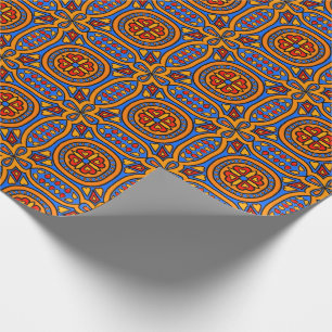 Beautiful Spanish Tile Wrapping Paper