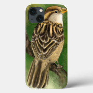 Beautiful Sparrow iPhone Case