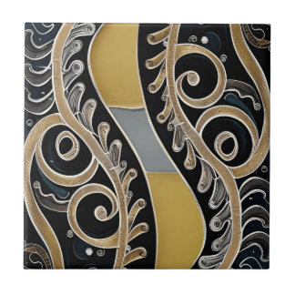Beautiful Spirals Tile