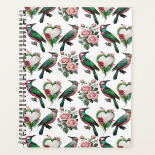 Beautiful Spring Bird Planner