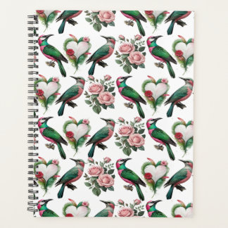 Beautiful Spring Bird Planner