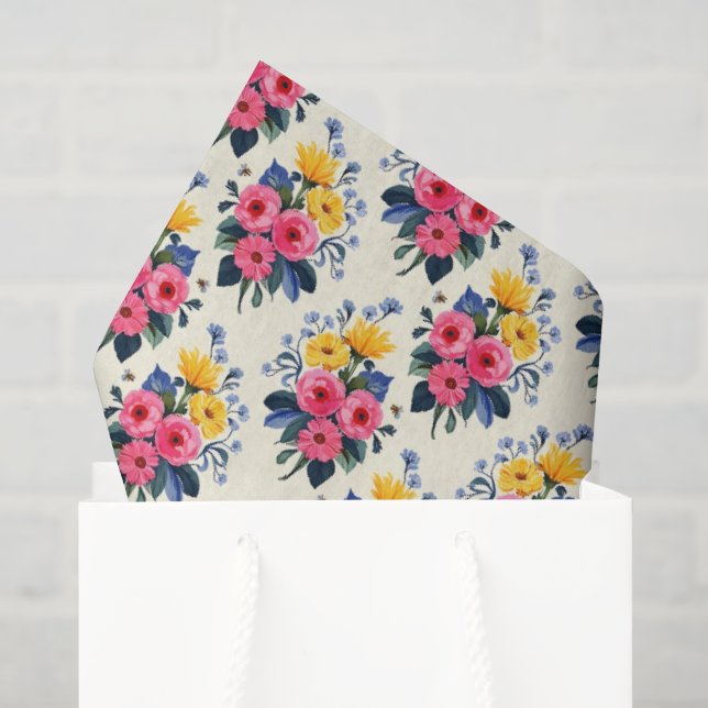 Beautiful Spring Bouquet  Tissue Paper (Gift Bag)