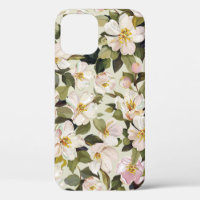 Beautiful spring floral with blossom tree branches
