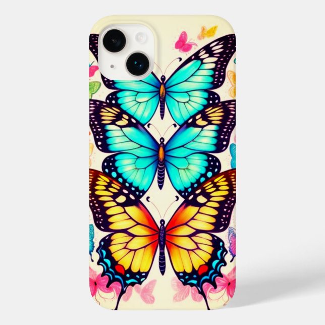 Beautiful Springtime Butterflies  Case-Mate iPhone Case (Back)