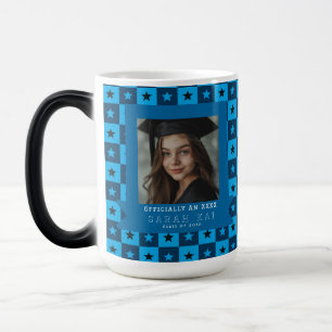 Beautiful Square Pattern Class Reunion Magic Mug