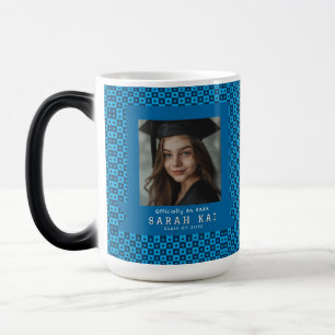 Beautiful Square Pattern Class Reunion Magic Mug