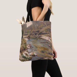 Beautiful St Louis County Kiefer Creek in Winter Tote Bag