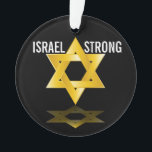 Beautiful Star of David Ornament<br><div class="desc">Customize or delete the back. As with most of my product, this is an act of love for you, and it warms my heart as I create. I paid the Legal Fees combined to license this art to use on my Zazzle store for you (and I will only design on...</div>