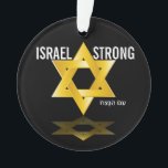 Beautiful Star of David Ornament<br><div class="desc">Customize or delete the back. As with most of my product, this is an act of love for you, and it warms my heart as I create. I paid the Legal Fees combined to license this art to use on my Zazzle store for you (and I will only design on...</div>