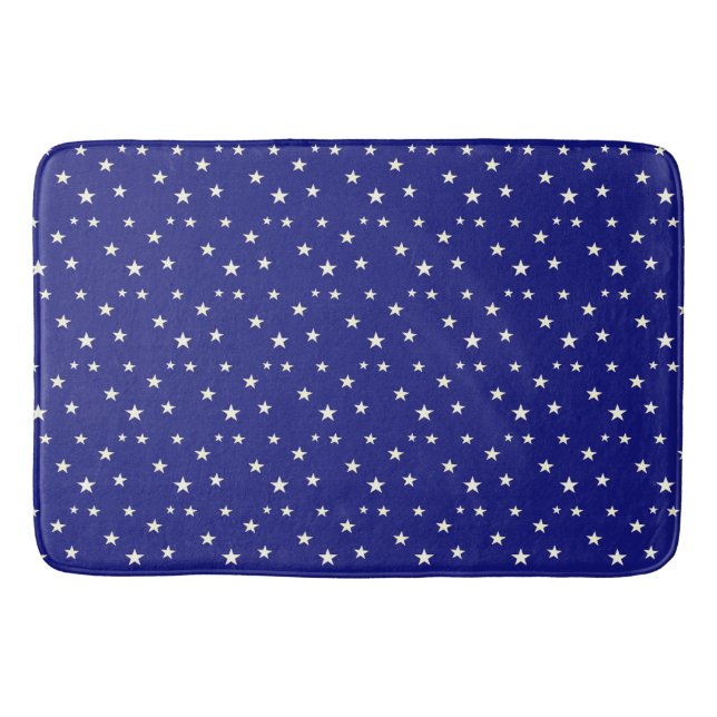 Beautiful Star Pattern Bath Mat (Front)