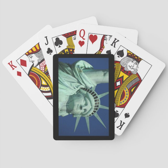 Beautiful Statue of Liberty Playing Cards (Back)
