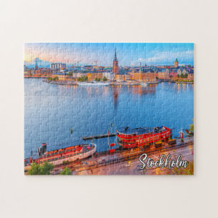 Beautiful Stockholm, Sweden Jigsaw Puzzle