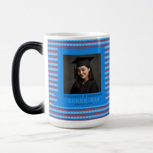 Beautiful Stripe Pattern Masters Grad Magic Mug