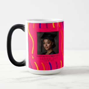 Beautiful Stripe Print Certified Engineer Magic Mug