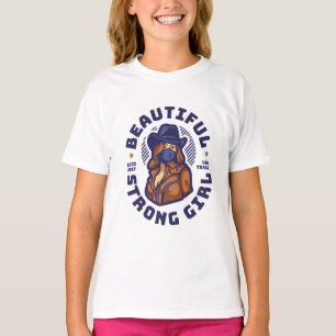 Beautiful Strong Girl T-Shirt
