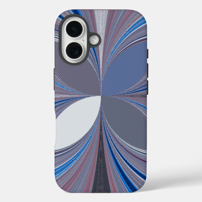 Beautiful stunning  Butterfly soft blue colours Ar Case-Mate iPhone Case (Back)