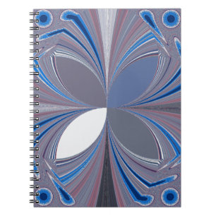 Beautiful stunning  Butterfly soft blue colours Ar Notebook