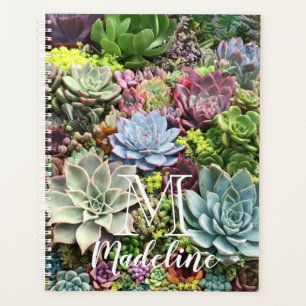 Beautiful Succulents Planner