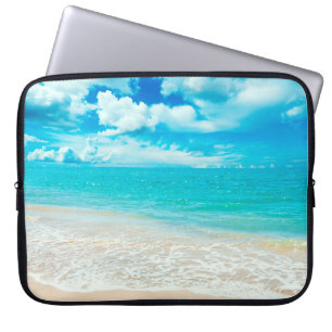Beautiful Summer Beach Laptop Sleeve