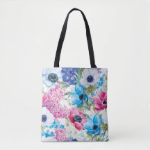 Beautiful Summer Floral Pattern | Tote Bag