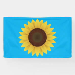 Beautiful Summer Sunflower Banner