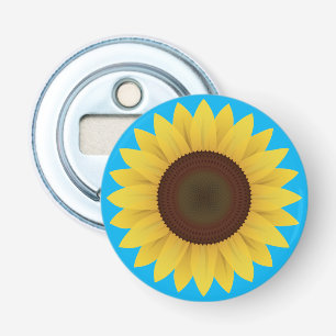 Beautiful Summer Sunflower Bottle Opener