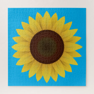 Beautiful Summer Sunflower Jigsaw Puzzle