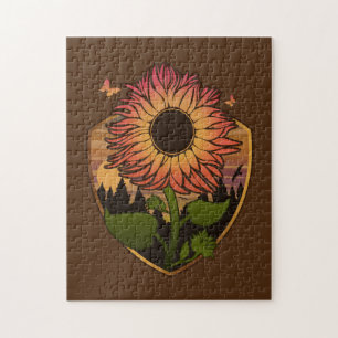 Beautiful Sunflower Jigsaw Puzzle