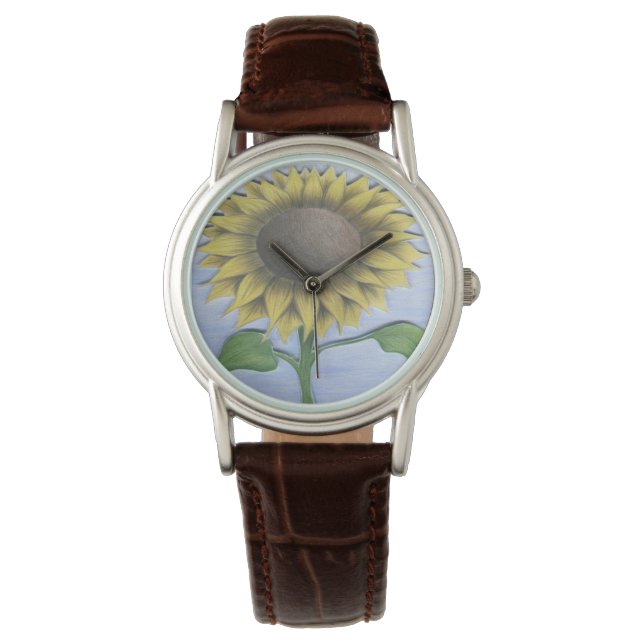 Beautiful Sunflower Watch (Front)