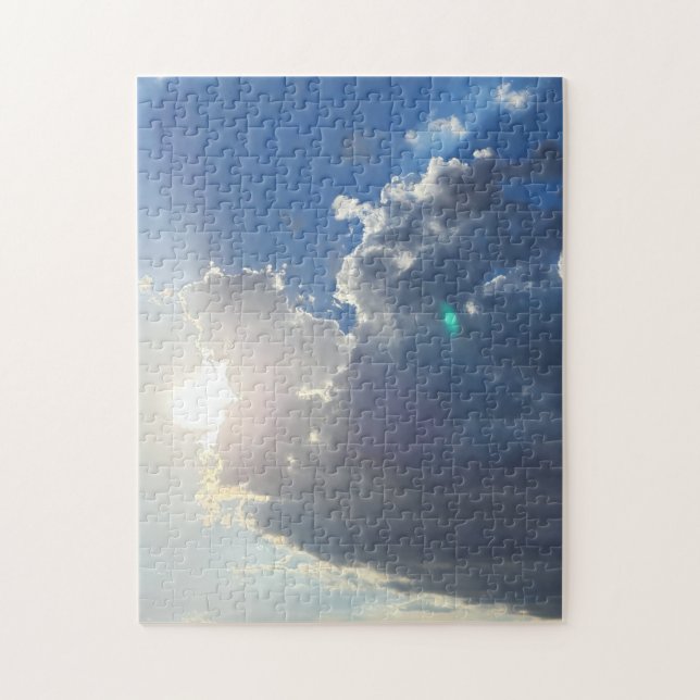 Beautiful Sunny Clouds Jigsaw Puzzle (Vertical)