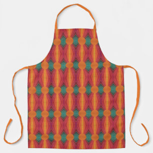 Beautiful Sunny Sun Rays Southwestern Folk Art Apron