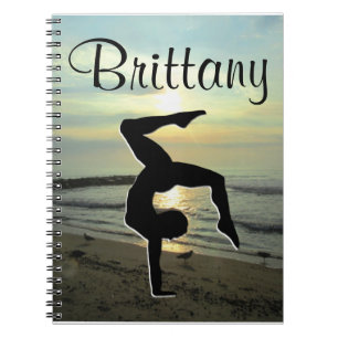 BEAUTIFUL SUNRISE CUSTOM GYMNASTICS JOURNAL