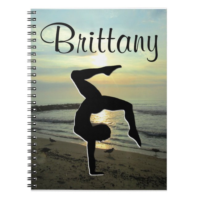 BEAUTIFUL SUNRISE CUSTOM GYMNASTICS JOURNAL (Front)