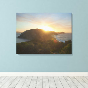 Beautiful Sunrise Landscape Panorama Australia Canvas Print