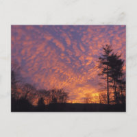 Beautiful Sunrise Sky with Clouds Photo