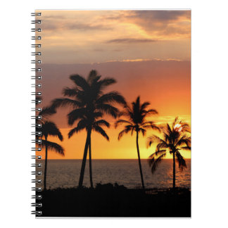 Beautiful Sunset at the Beach Notebook