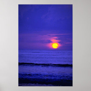 Beautiful Sunset: Bali, Indonesia Poster