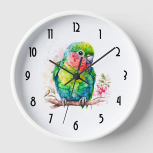 Beautiful Sunset Coastal Photograph Clock