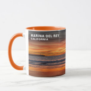 Beautiful Sunset Colors - Marina Del Rey, CA Mug