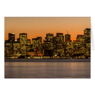 Beautiful sunset in San Francisco