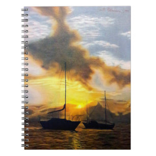 Beautiful Sunset Notebook