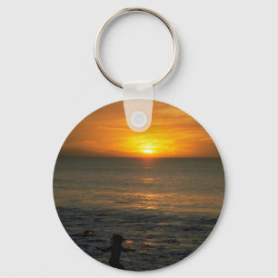 Beautiful Sunset: Perth, Australia Keychain