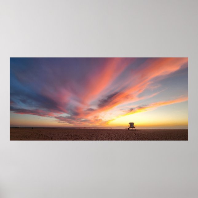 Beautiful Sunset Poster (Front)
