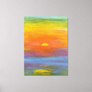 Beautiful Sunset Shades Canvas Print