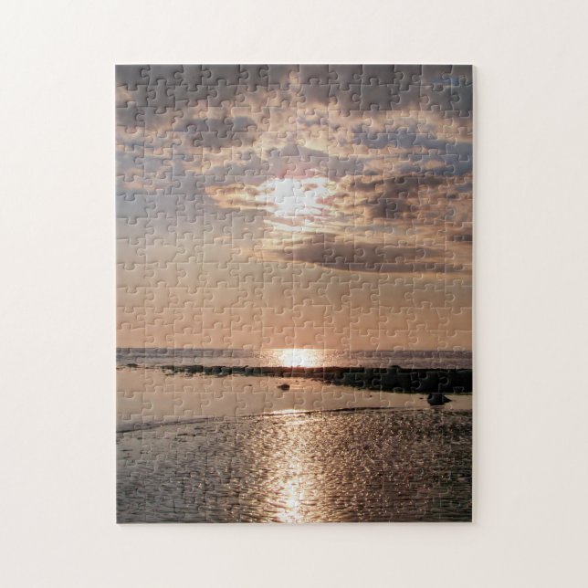 BEAUTIFUL SUNSET SKY JIGSAW PUZZLE (Vertical)