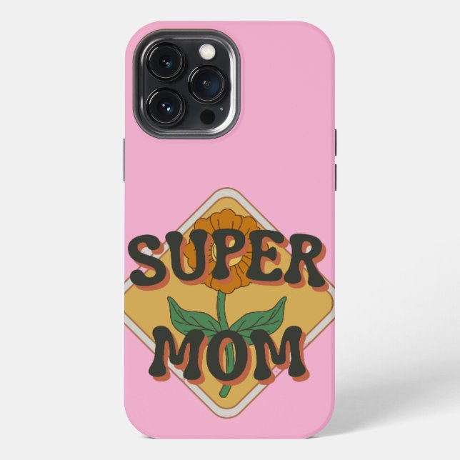 beautiful Supermom  Ideas iPhone Case (Back)