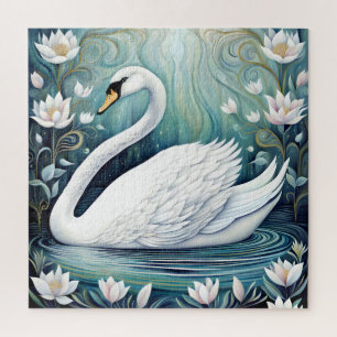Beautiful Swan Jigsaw Puzzle