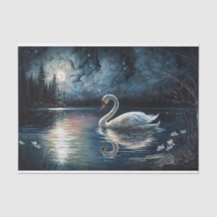 Beautiful Swan Lake Tissue Paper